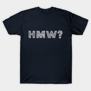 HMW? How Might We? Design Thinking, Brainstorming, Ideation T-Shirt